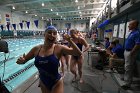 Swimming vs Babson  Wheaton College Swimming vs Babson College. - Photo By: KEITH NORDSTROM : Wheaton, Swimming, Babson